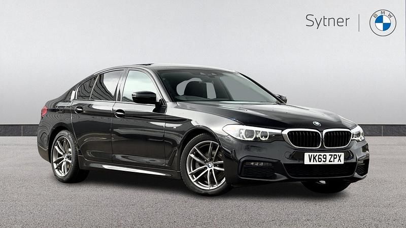 Black Used 2019 BMW 520 M Sport | £17,250 (Fair price) - Image 1/4