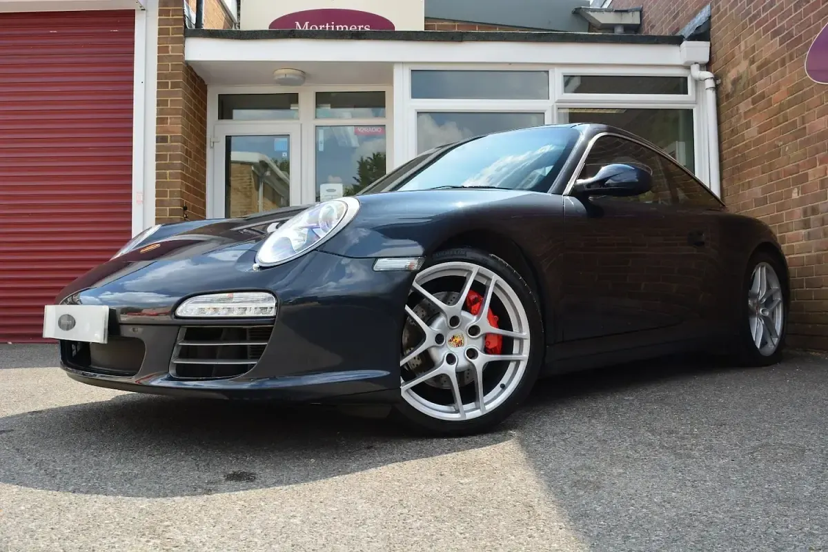 Used Porsche 911 Targa 4S 2009 Blue Cabriolet