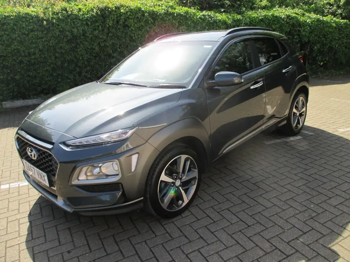 Used Hyundai Kona Premium 2018 Grey SUV