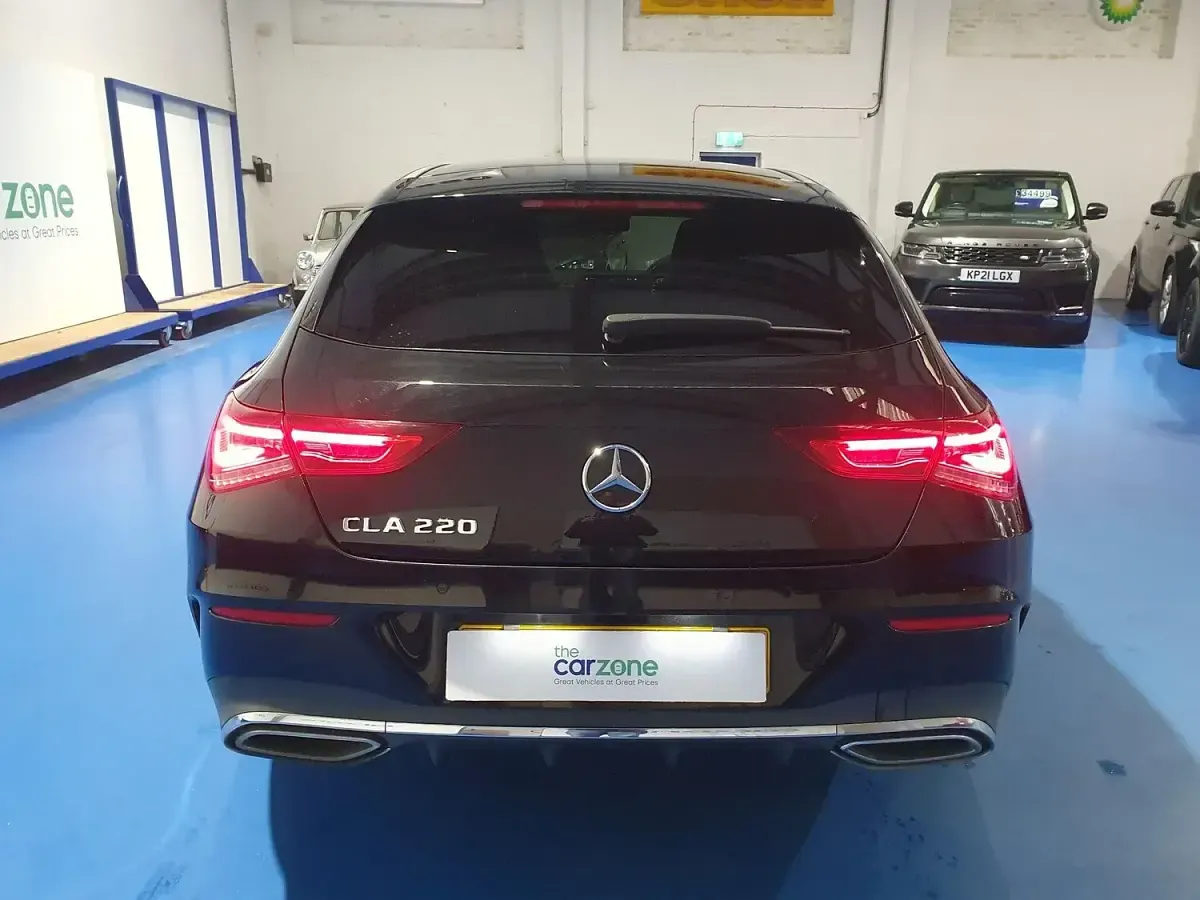 Used Mercedes CLA220 Shooting Brake AMG line 2019 Black Estate
