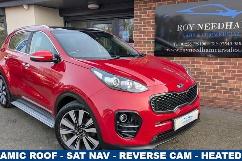 Used Kia Sportage 114 HP (83 kW) 2018 Red SUV