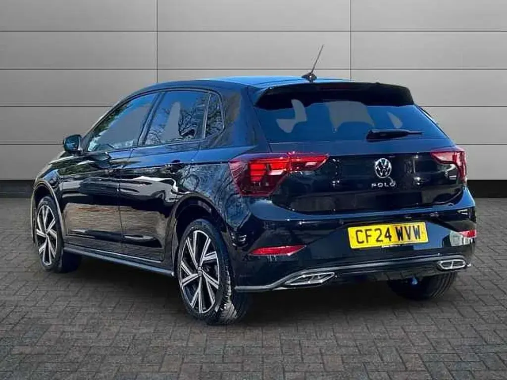 Used VW Polo R-line 115 HP (84 kW) 2024 Black Hatchback
