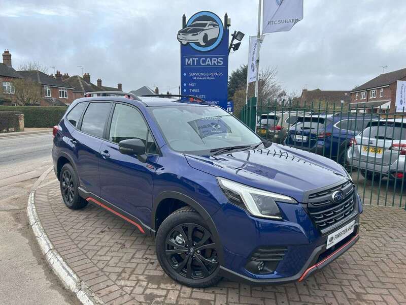 Blue Used 2023 Subaru Forester Sport SUV | £33,995 (Expensive) - Image 1/3