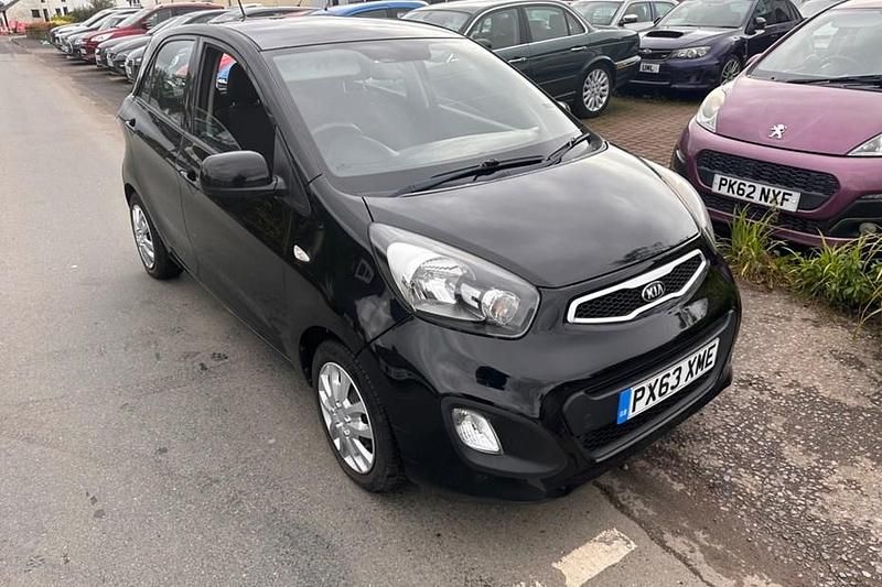Black Used 2013 Kia Picanto Air Hatchback | £3,495 (Fair price) - Image 1/1