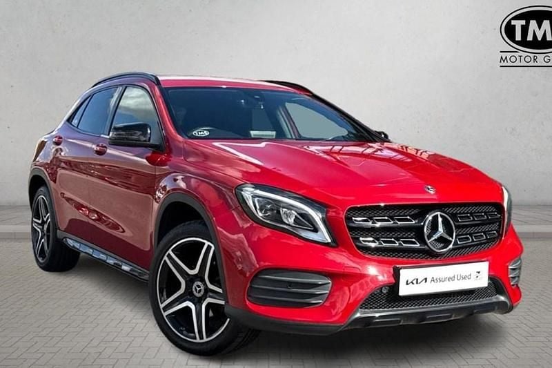 Red Used 2020 Mercedes GLA180 AMG line SUV | £17,106 (Fair price) - Image 1/1
