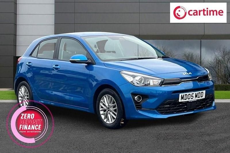 Blue Used 2022 Kia Rio Hatchback | £15,250 (Fair price) - Image 1/4