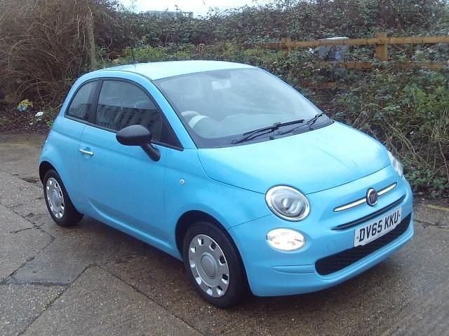 Used Fiat 500 Pop 69 HP (50 kW) 2013 Blue Hatchback