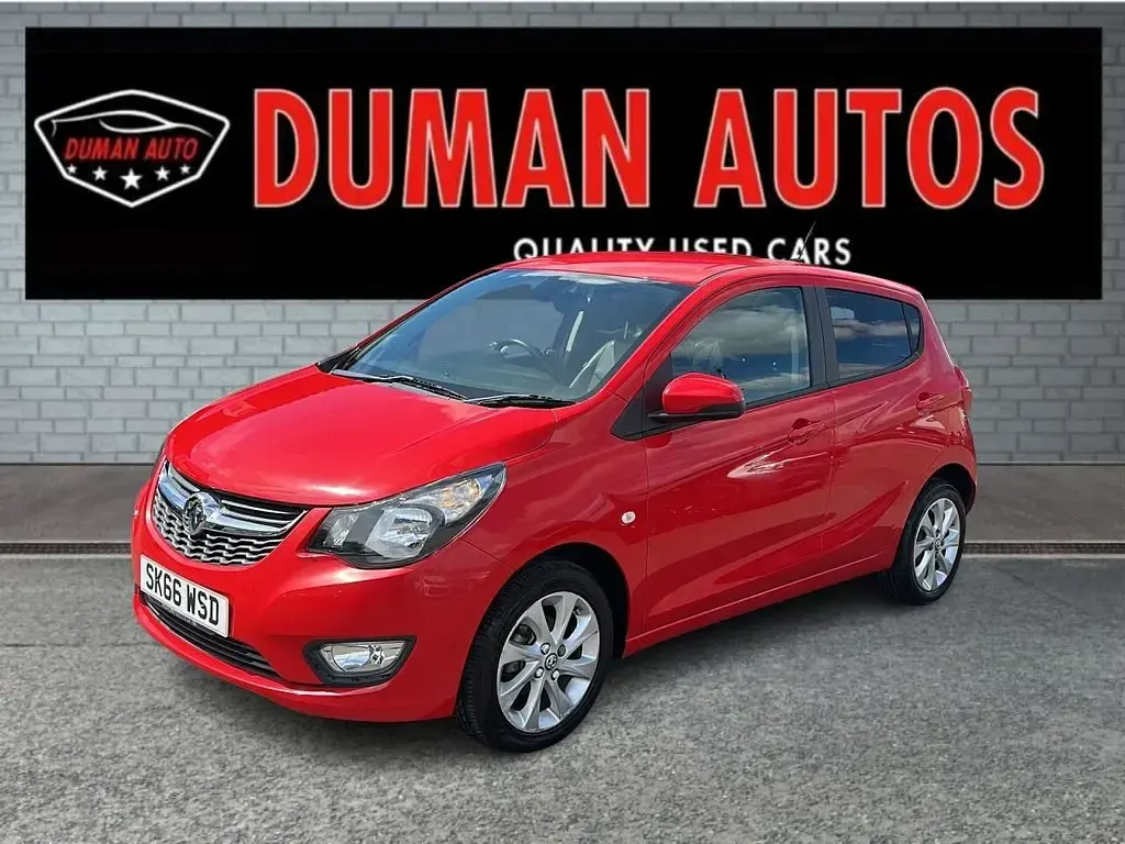 Used Vauxhall Viva 75 HP (55 kW) 2016 Red Hatchback