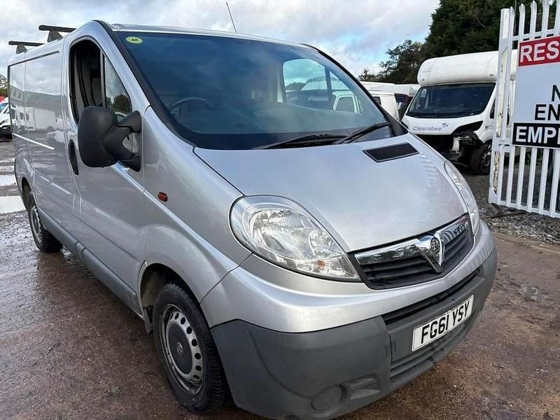 Silver Used 2011 Vauxhall Vivaro Van | £2,495 (Good price) - Image 1/4