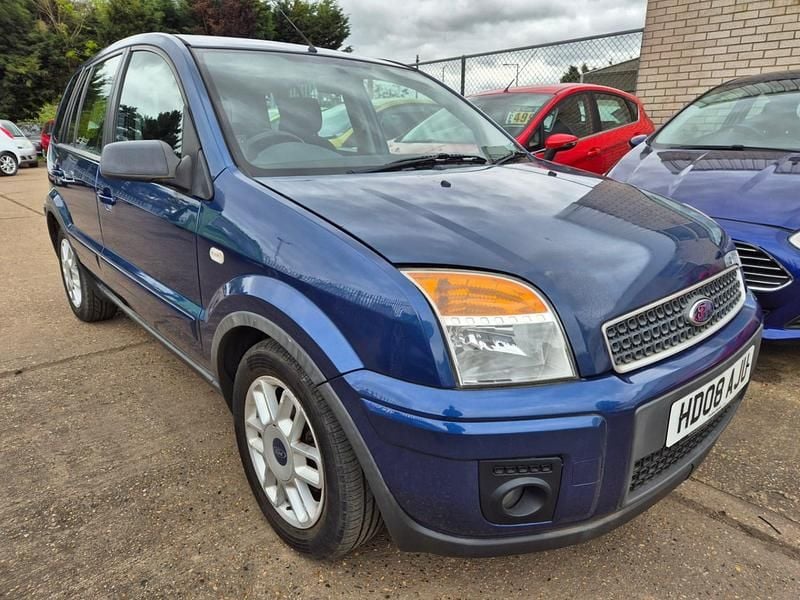 Blue Used 2008 Ford Fusion Zetec Hatchback | £2,495 (Good price) - Image 1/4