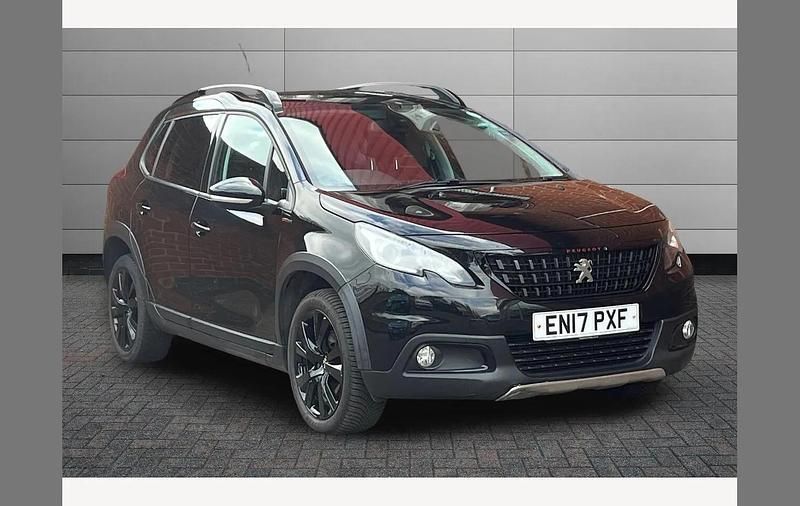 Used Peugeot 2008 GT-line 110 HP (80 kW) 2017 Black SUV