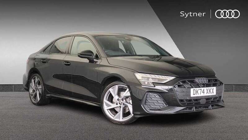 Black Used 2024 Audi A3 Black Edition Sedan | £31,750 (Expensive) - Image 1/4