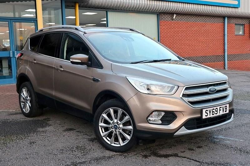 Tectonic silver Used 2019 Ford Kuga Titanium SUV | £13,289 (Super price) - Image 1/1