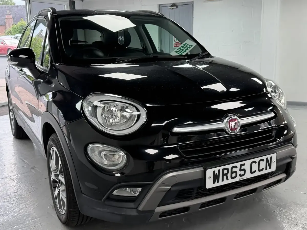 Used Fiat 500X Cross 120 HP (88 kW) 2015 Black SUV