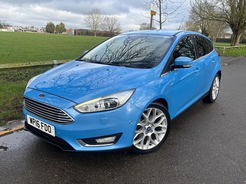 Used Ford Focus Titanium X 2016 Blue Hatchback