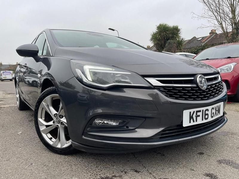 Used Vauxhall Astra SRi 150 HP (110 kW) 2016 Grey Hatchback