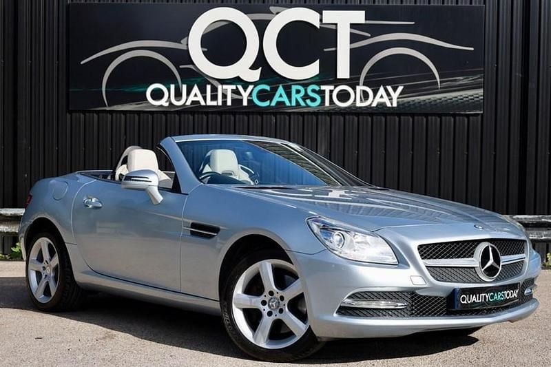 Silver Used 2014 Mercedes SLK250 Cabriolet | £9,995 (Fair price) - Image 1/1