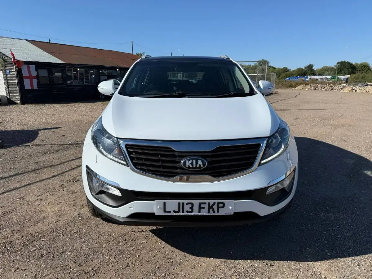 Used Kia Sportage 115 HP (84 kW) 2013 White SUV