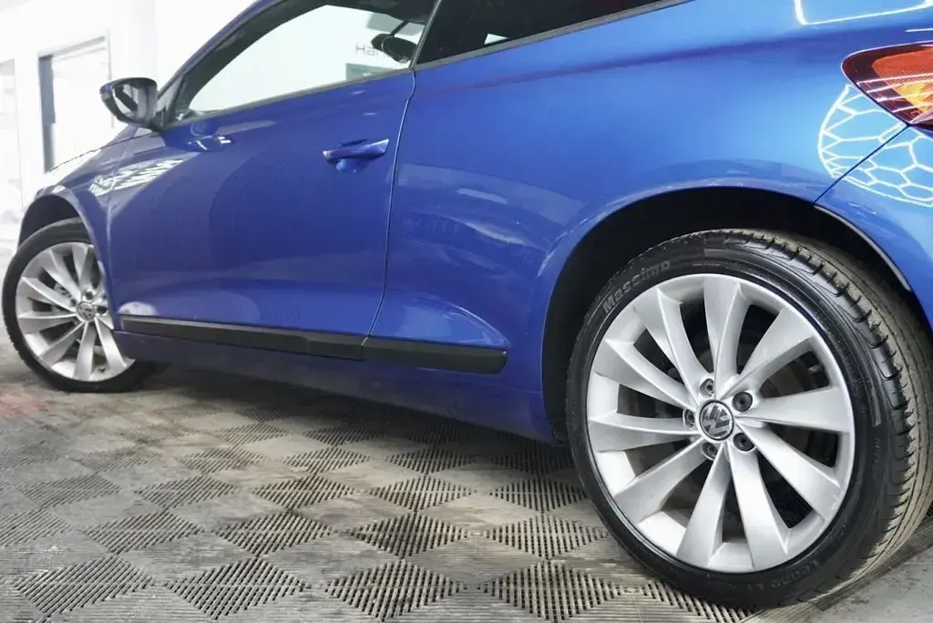 Used VW Scirocco GT 150 HP (110 kW) 2015 Blue Coupe