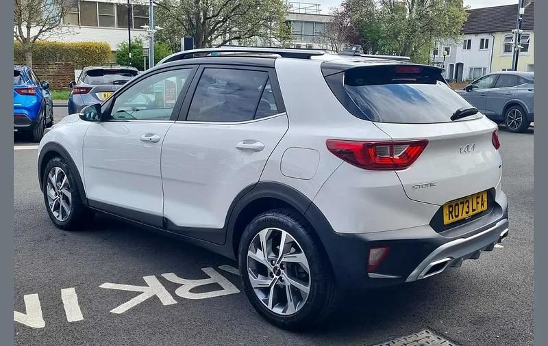 Used Kia Stonic GT-Line S 117 HP (86 kW) 2023 White SUV