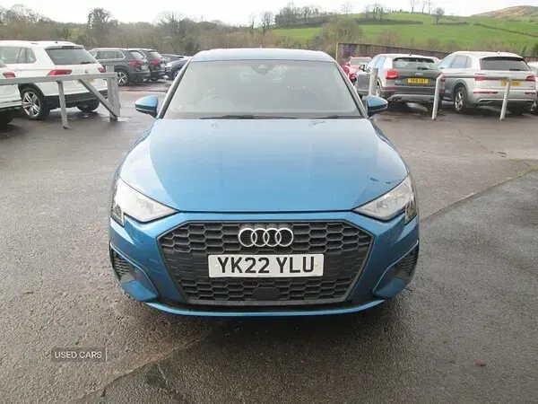 Used Audi A3 116 HP (85 kW) 2022 Blue Sedan