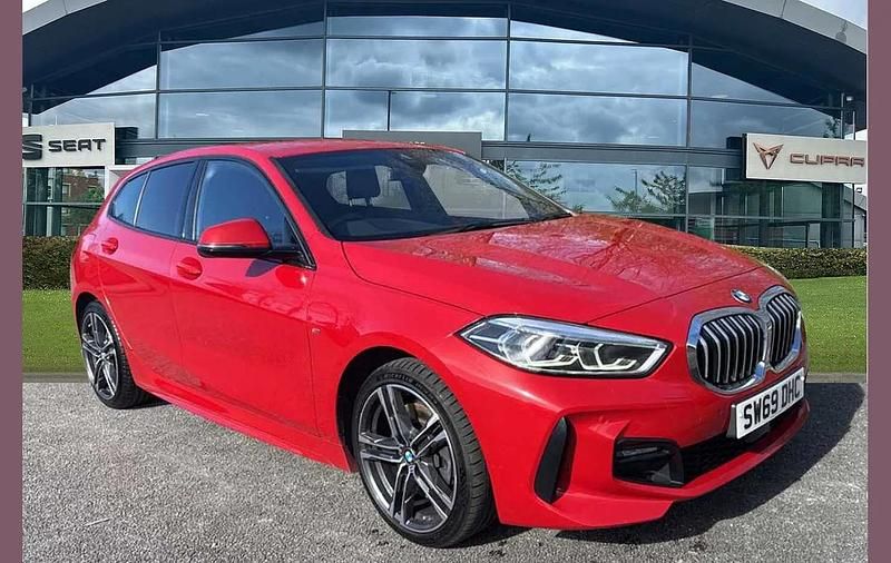 Used BMW 120 M Sport 187 HP (137 kW) 2020 Red Hatchback
