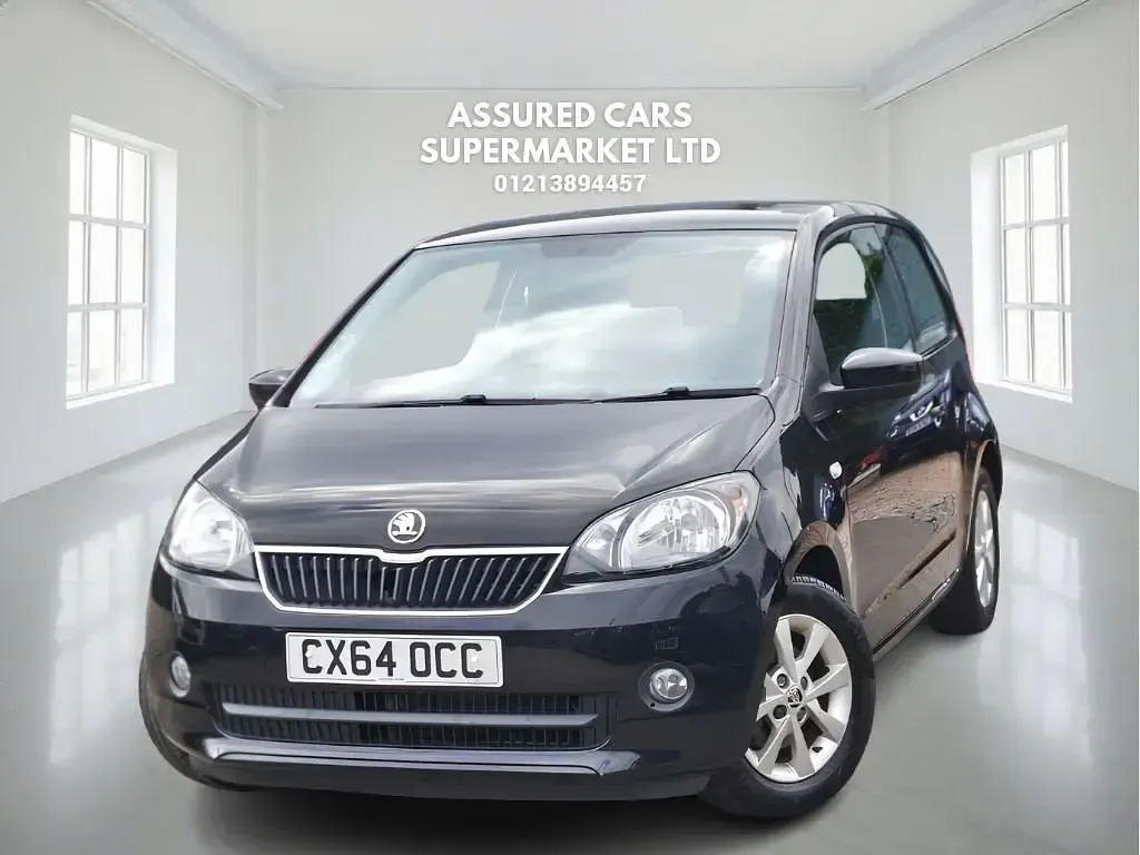 Usado Skoda Citigo Elegance 60 CV (44 kW) 2014 Negro Utilitario