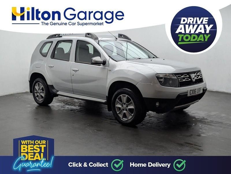 Used Dacia Duster Lauréate 110 HP (80 kW) 2016 Silver Hatchback