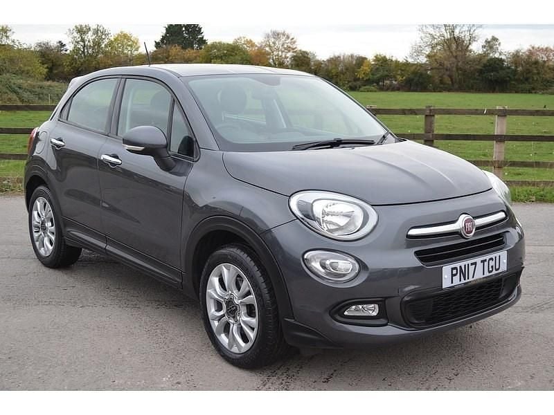 Fashion grey Used 2017 Fiat 500X Pop Star SUV | £5,889 (Fair price) - Image 1/3