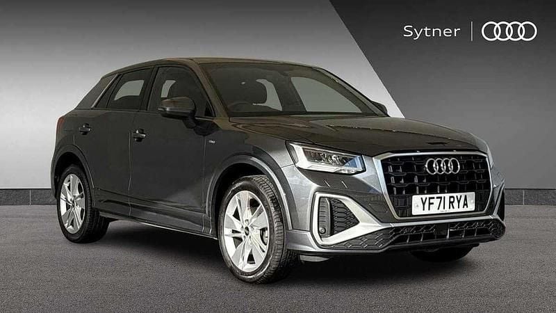 Grey Used 2021 Audi Q2 S-Line SUV | £18,500 (A bit pricey) - Image 1/4