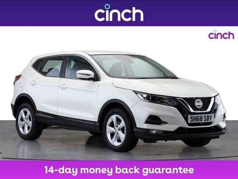 White Used 2018 Nissan Qashqai Acenta Premium SUV | £11,299 (Fair price) - Image 1/3