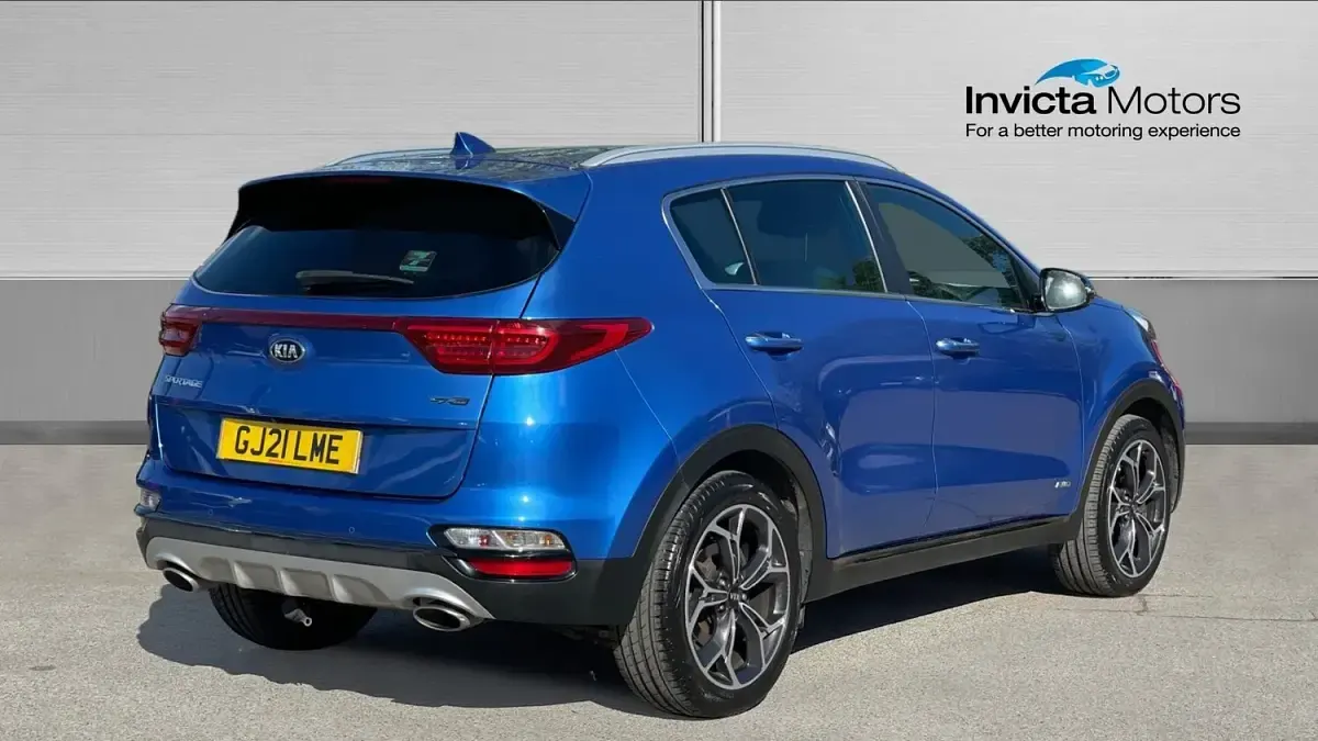 Used Kia Sportage GT-Line 174 HP (127 kW) 2021 Blue SUV