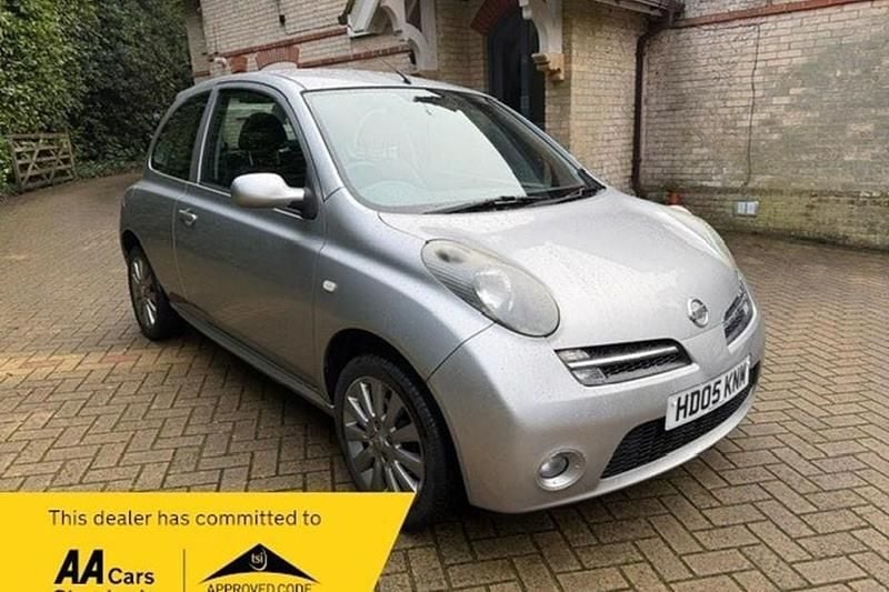 Silver Used 2005 Nissan Micra Hatchback | £2,495 (Fair price) - Image 1/1
