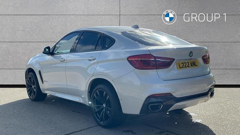 Used BMW X6 M Sport 313 HP (230 kW) 2018 White SUV