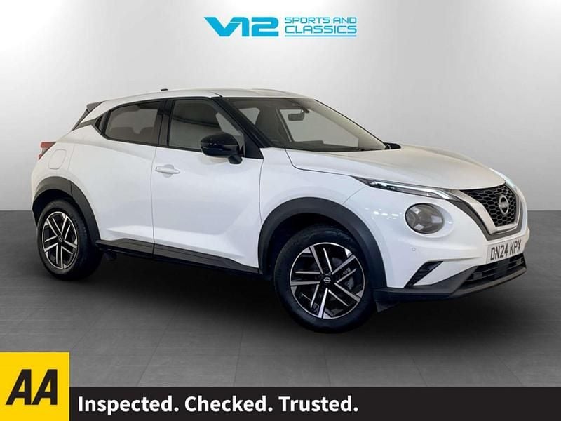 White Used 2024 Nissan Juke N-Connecta SUV | £13,495 (Good price) - Image 1/2