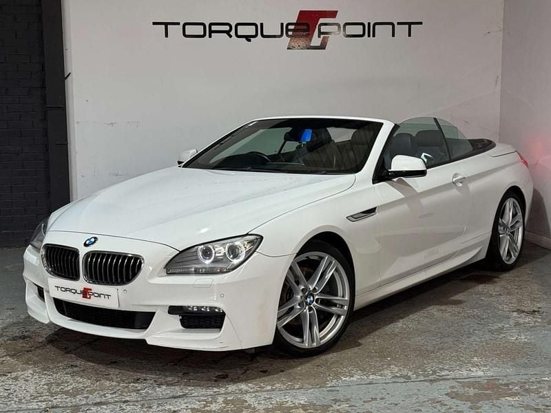 White Used 2013 BMW 640 Cabriolet M Sport Cabriolet | £11,450 (Fair price) - Image 1/4