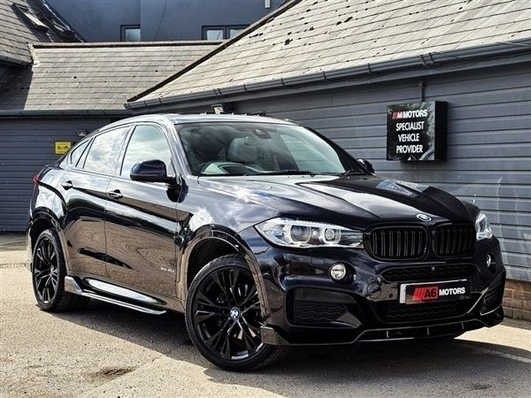 Black Used 2018 BMW X6 M Sport SUV | £27,889 (A bit pricey) - Image 1/1
