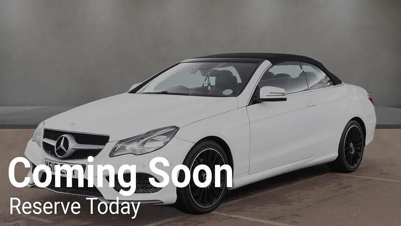 Used Mercedes E250 AMG 2013 White Cabriolet