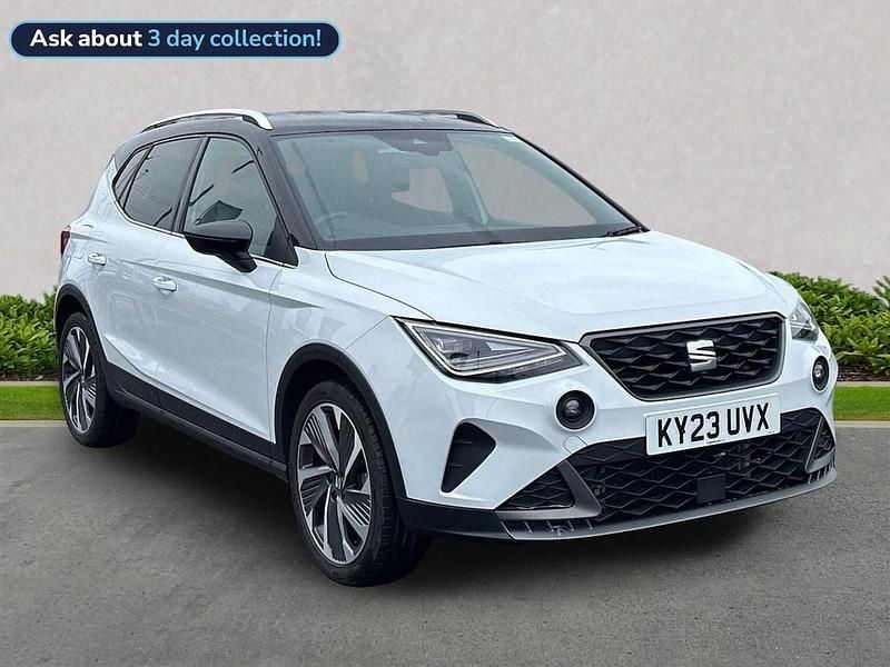 White Used 2023 Seat Arona FR Sport SUV | £15,424 (Fair price) - Image 1/2
