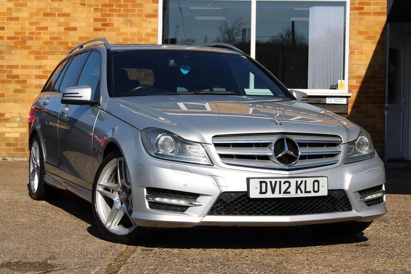Used Mercedes C220 170 HP (125 kW) 2012 Silver Estate