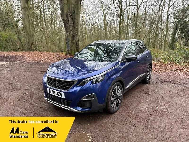 Blue Used 2019 Peugeot 3008 Premium Hatchback | £7,794 (Super price) - Image 1/4