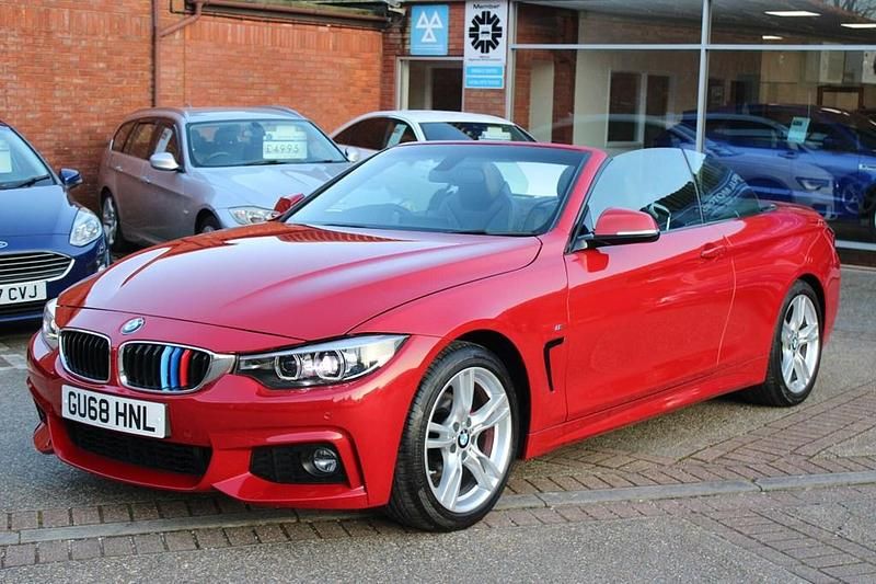 Used BMW 420 M Sport 2018 Red Cabriolet