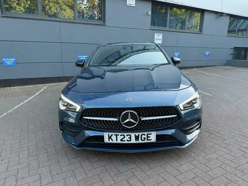 Used Mercedes CLA180 AMG Line Premium 2023 Blue Coupe