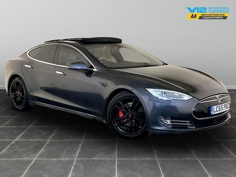 Silver Used 2015 Tesla Model S Sedan | £11,995 - Image 1/2