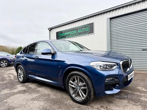 Used BMW X4 M Sport 190 HP (139 kW) 2020 Blue SUV