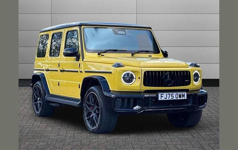 Used Mercedes G63 AMG Edition 576 HP (423 kW) 2025 Yellow SUV