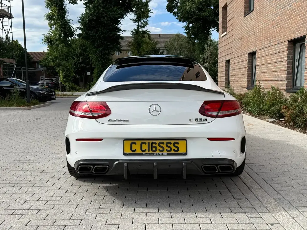 Used Mercedes C63 AMG Premium 2017 White Coupe