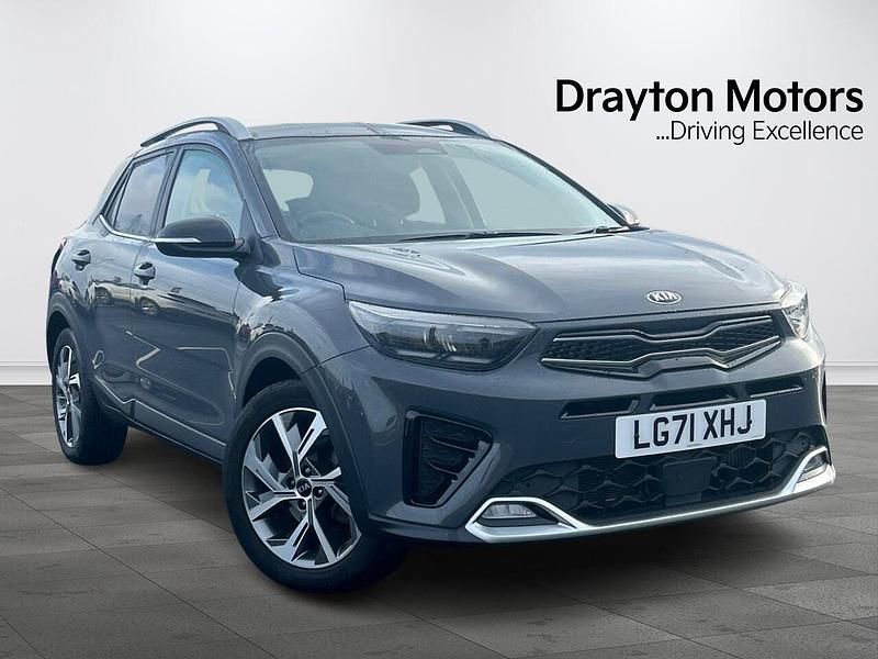 Grey Used 2021 Kia Stonic GT-Line SUV | £13,546 (Fair price) - Image 1/4