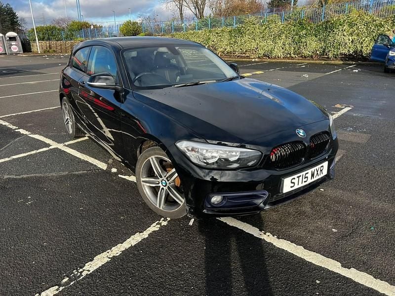 Black Used 2015 BMW 116 Sport Line Hatchback | £3,999 (Super price) - Image 1/4