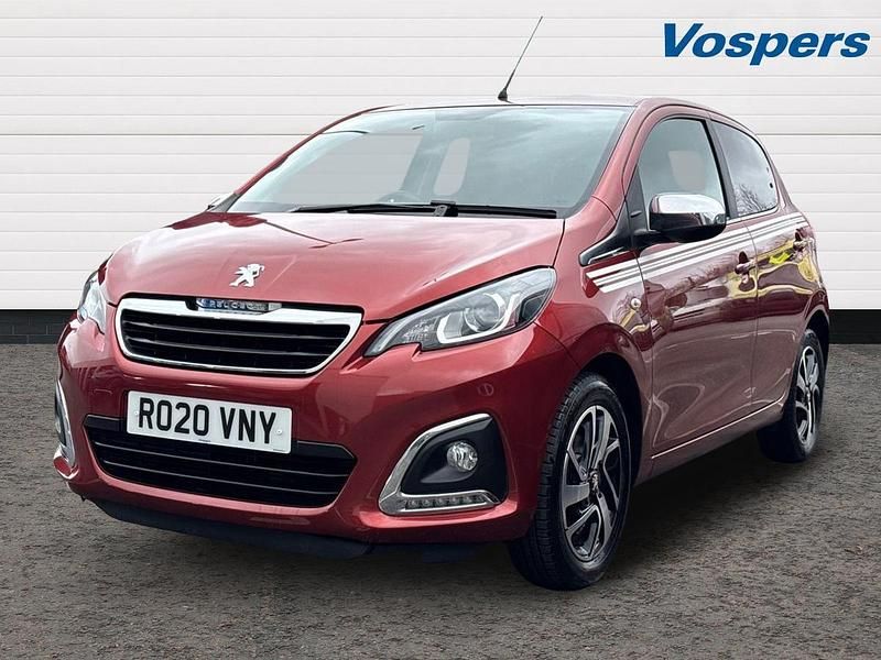 Used Peugeot 108 Collection 71 HP (52 kW) 2020 Red Hatchback